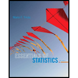 Essentials of Statistics (5th Edition) - 5th Edition - by Mario F. Triola - ISBN 9780321924599