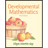 Developmental Mathematics (3rd Edition)