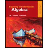 Beginning and Intermediate Algebra (6th Edition)