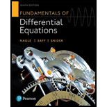 Fundamentals of Differential Equations (9th Edition) - 9th Edition - by R. Kent Nagle, Edward B. Saff, Arthur David Snider - ISBN 9780321977069