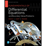 Fundamentals Of Differential Equations And Boundary Value Problems, Books A La Carte Edition (7th Edition) - 7th Edition - by Nagle, R. Kent, Saff, Edward B., Snider, Arthur David - ISBN 9780321977182