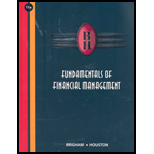 Fundamentals of Financial Management (with Thomson ONE - Business School Edition) - 11th Edition - by Eugene F. Brigham, Joel F. Houston - ISBN 9780324319804