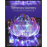 Elementary Geometry For College Students 7e - 7th Edition - by Alexander - ISBN 9780357028155