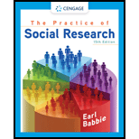 PRACTICE OF SOCIAL RESEARCH (LOOSE) - 15th Edition - by Babbie - ISBN 9780357360811