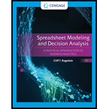 SPREADSHEET MODEL+...-MINDTAP(6 MONTH)  - 9th Edition - by Ragsdale - ISBN 9780357541036