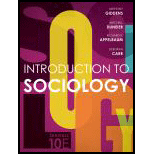 Introduction to Sociology (Seagull Tenth Edition) - 10th Edition - by Anthony Giddens, Mitchell Duneier, Richard P. Appelbaum, Deborah Carr - ISBN 9780393265163