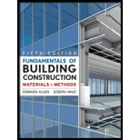 Fundamentals of Building Construction: Materials and Methods - 5th Edition - by Edward Allen - ISBN 9780470074688
