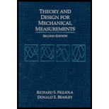 Theory And Design For Mechanical Measurements - 2nd Edition - by Richard S. Figliola, Donald E. Beasley - ISBN 9780471000891
