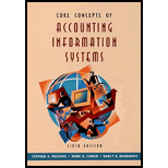 Core Concepts Of Accounting Information Systems - 6th Edition - by Moscove, Stephen A.; Simkin, Mark G.; Bagranoff, Nancy A. - ISBN 9780471283041