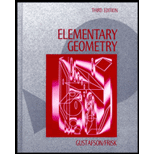 Elementary Geometry - 3rd Edition - by R. David Gustafson, Peter D. Frisk - ISBN 9780471510024