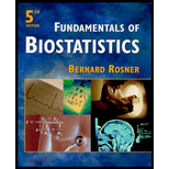 FUND.OF BIOSTATISTICS-W/3DISK - 5th Edition - by Rosner - ISBN 9780534370688