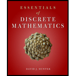 Essentials Of Discrete Mathematics (jones And Bartlett Publishers Series In Mathematics) - 1st Edition - by David Hunter - ISBN 9780763748920
