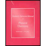 Student Solutions Manual For Physical Chemistry - 1st Edition - by Tom Engel, Phil Reid - ISBN 9780805338485