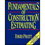 Fundamentals Of Construction Estimating (trade, Technology & Industry) - 1st Edition - by David Pratt - ISBN 9780827361355