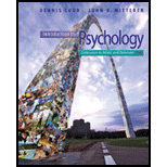 Introduction to Psychology - 13th Edition - by Coon, Dennis/ Mitterer - ISBN 9781111833633