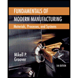 Fundamentals of Modern Manufacturing: Materials, Processes, and Systems - 5th Edition - by Mikell P. Groover - ISBN 9781118231463