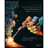 Applied Statistics and Probability for Engineers - 6th Edition - by Douglas C. Montgomery - ISBN 9781118539712