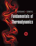 EBK FUNDAMENTALS OF THERMODYNAMICS - 8th Edition - by Borgnakke - ISBN 9781118549537