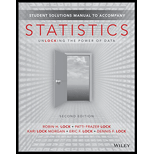 STATISTICS:UNLOCKING POWER OF DATA-SSM - 2nd Edition - by Lock - ISBN 9781119308911