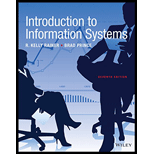 Introduction to Information Systems: Seventh Edition