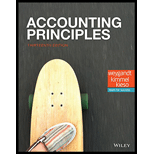 EBK ACCOUNTING PRINCIPLES               - 13th Edition - by Weygandt - ISBN 9781119411017