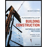 Fundamentals of Building Construction - 7th Edition - by Allen - ISBN 9781119446194