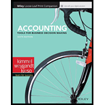ACCOUNTING:TOOLS...(LOOSELEAF)          - 6th Edition - by Kimmel - ISBN 9781119490982