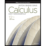 Calculus: Early Transcendentals, Enhanced Etext - 12th Edition - by Howard Anton; Irl C. Bivens; Stephen Davis - ISBN 9781119777984