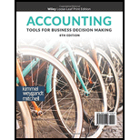 Accounting: Tools for Business Decision Making - 8th Edition - by Kimmel,  Paul D., Weygandt,  Jerry J., Mitchell,  Jill E. - ISBN 9781119791058