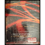 Precalculus - A Custom Text for UNLV - 6th Edition - by Redlin Watson Stewart - ISBN 9781133150572