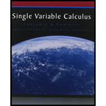 Bundle: Custom Single Variable Calculus Concepts, 4th + Enhanced Webassign Homework And Ebook Loe Pr - 4th Edition - by Cengage - ISBN 9781133622505