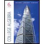 EBK COLLEGE ALGEBRA - 6th Edition - by Watson - ISBN 9781133710240