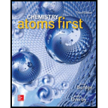 Chemistry: Atoms First - 3rd Edition - by Julia Burdge, Jason Overby Professor - ISBN 9781259638138