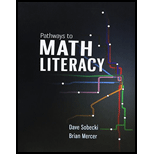 Pathways to Math Literacy (Loose Leaf) with Connect Math Hosted by ALEKS - 1st Edition - by David Sobecki Professor, Brian A. Mercer - ISBN 9781259680427