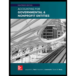 Accounting For Governmental & Nonprofit Entities - 18th Edition - by RECK,  Jacqueline L., Lowensohn,  Suzanne L., NEELY,  Daniel G. - ISBN 9781259917059