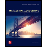 Managerial Accounting: Creating Value in a Dynamic Business Environment - 12th Edition - by HILTON,  Ronald - ISBN 9781260417074