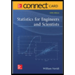 STATISTICS FOR ENGINEERS+SCI.-CONNECT - 5th Edition - by Navidi - ISBN 9781260851854