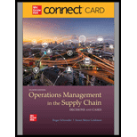 OPERATIONS MGMT.IN SUPPLY...-CONNECT    - 8th Edition - by SCHROEDER - ISBN 9781260936971