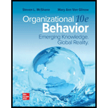 ORGANIZATIONAL BEHAVIOR (LOOSELEAF) - 10th Edition - by MCSHANE - ISBN 9781264991785