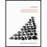 Contemporary Mathematics for Business and Consumers