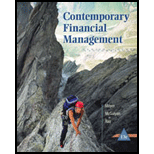 Contemporary Financial Management (with Thomson ONE - Business School Edition 6-Month Printed Access Card) - 13th Edition - by MOYER, R. Charles; McGuigan, James R.; Rao, Ramesh P. - ISBN 9781285198842