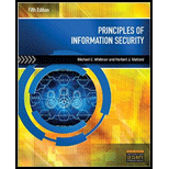 Principles of Information Security - 5th Edition - by Michael E. Whitman, Herbert J. Mattord - ISBN 9781285448367