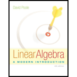 Linear Algebra: A Modern Introduction - 4th Edition - by David Poole - ISBN 9781285463247
