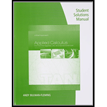 Student Solutions Manual for Tan's Applied Calculus for the Managerial, Life, and Social Sciences: A Brief Approach, 10th - 10th Edition - by Soo T. Tan - ISBN 9781285854953