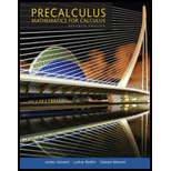 Precalculus: Mathematics for Calculus (Standalone Book) - 7th Edition - by James Stewart, Lothar Redlin, Saleem Watson - ISBN 9781305071759