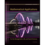 Mathematical Applications for the Management, Life, and Social Sciences - 11th Edition - by Ronald J. Harshbarger, James J. Reynolds - ISBN 9781305108042