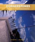 EBK CORNERSTONES OF COST MANAGEMENT - 3rd Edition - by MOWEN - ISBN 9781305147102