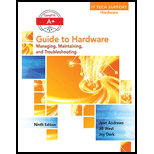 A+ Guide to Hardware (Standalone Book) (MindTap Course List) - 9th Edition - by Jean Andrews - ISBN 9781305266452