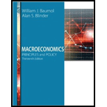 Macroeconomics: Principles and Policy (MindTap Course List) - 13th Edition - by William J. Baumol, Alan S. Blinder - ISBN 9781305280601