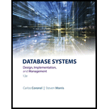 Database Systems: Design, Implementation, & Management